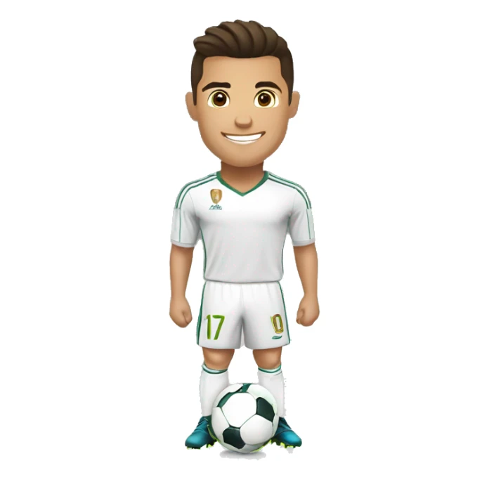 Cristiano Ronaldo qui est gardien sticker