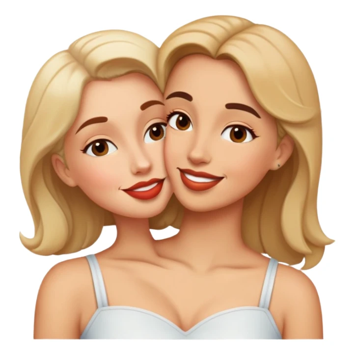 Good morning kiss sticker