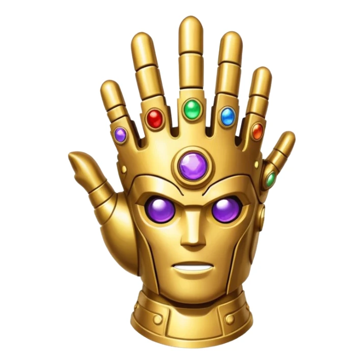 Guante del infinito sticker