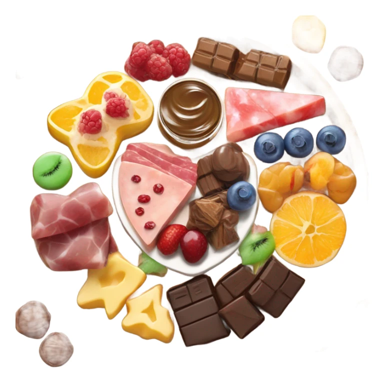 Sweet Charcuterie board assortment  sticker