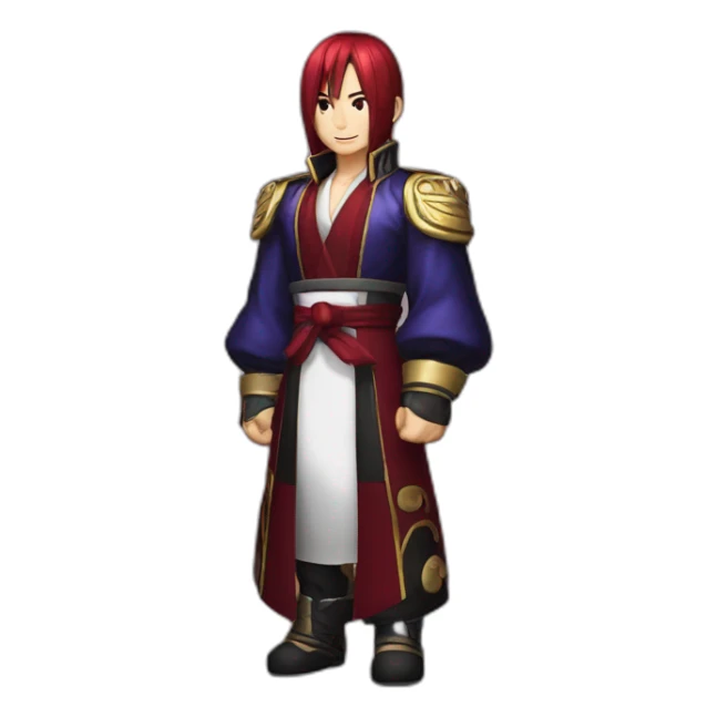 KING OF FIGHTER IORI sticker