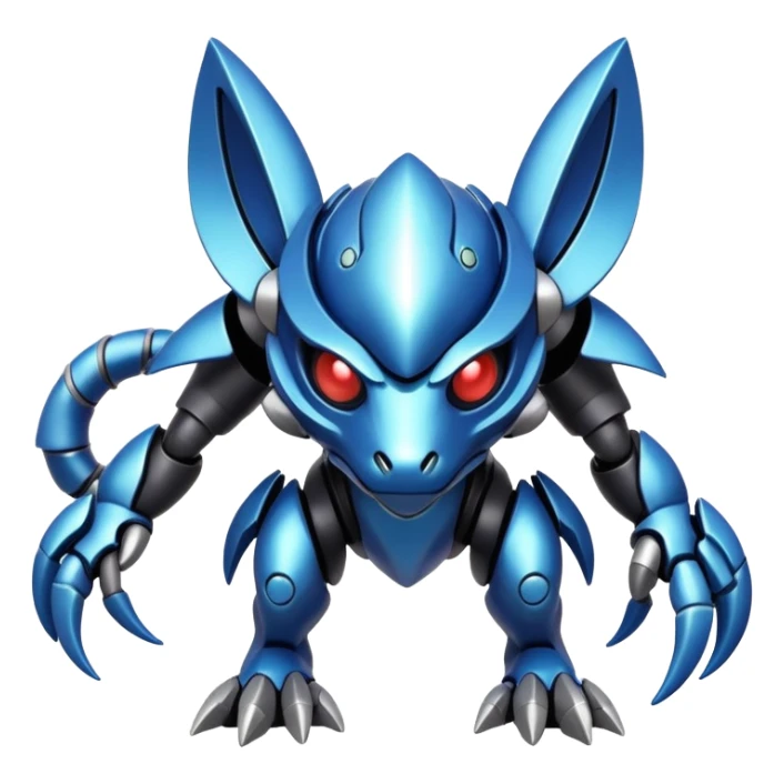 cyber-Protogen-Fakémon-Pokémon-Vernid-creature sticker