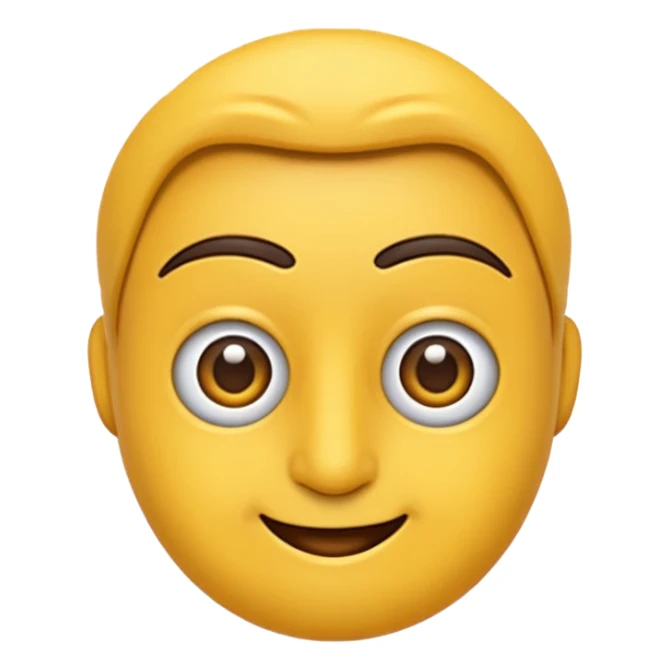 Gözleri sarı yıldız li emoji sticker