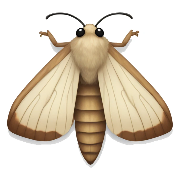 Moth sticker