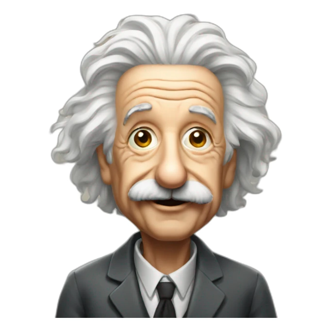 albert einstein sticker