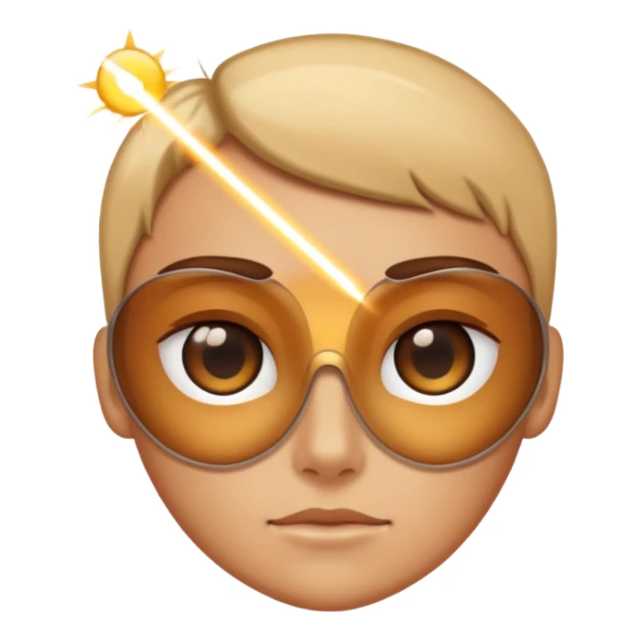 laser on skin sticker