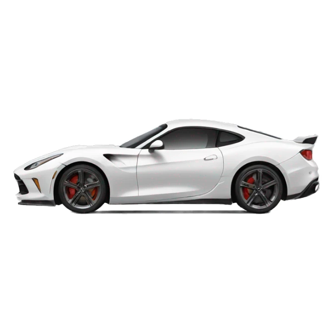 Sport cars side view sticker