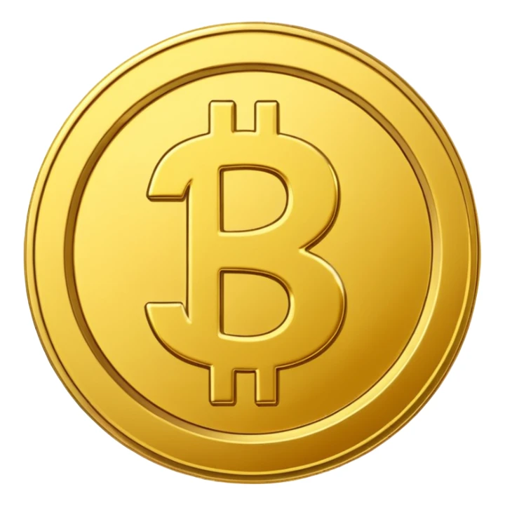 Gold coin with dollar sign WhatsApp emoji sticker