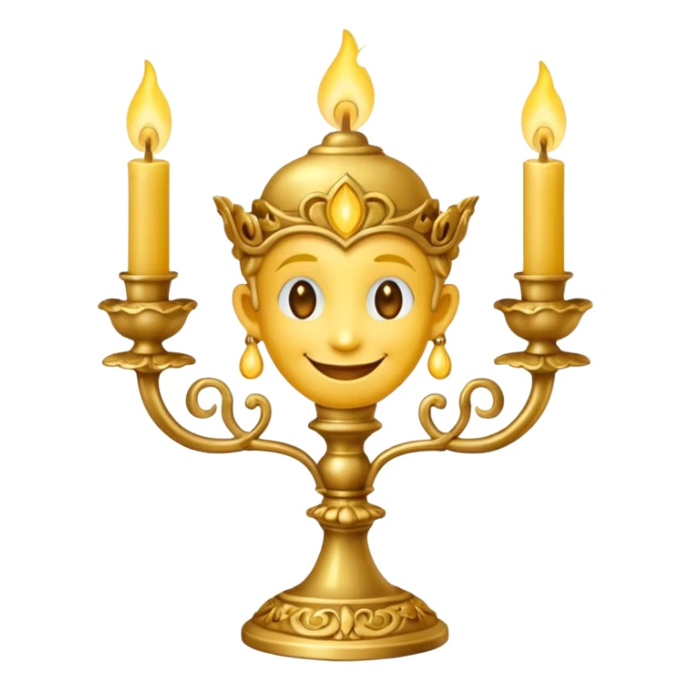 Character in Beauty and the Beast: Candlestick Lumia sticker
