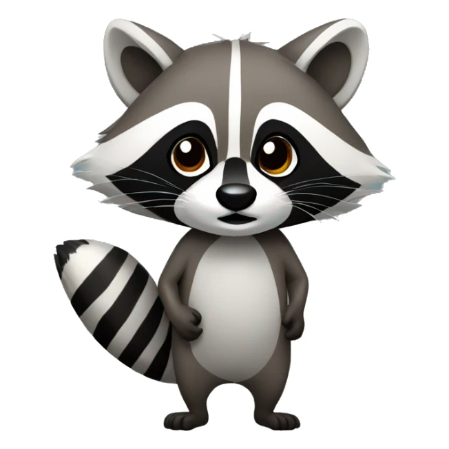 Raccoon sticker