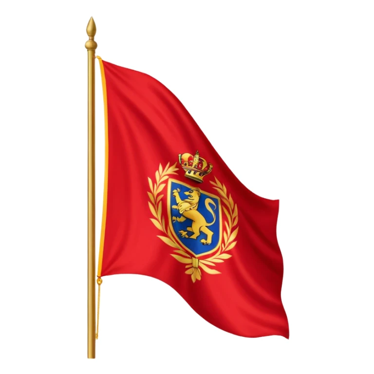 drapeau régional de la ville de lyon en france sticker