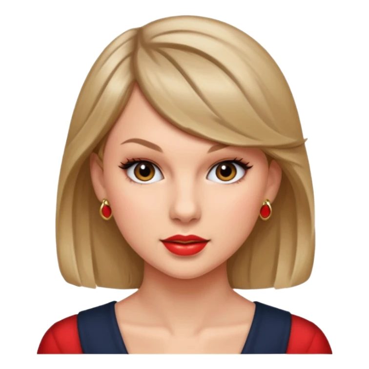 taylor swift face sticker