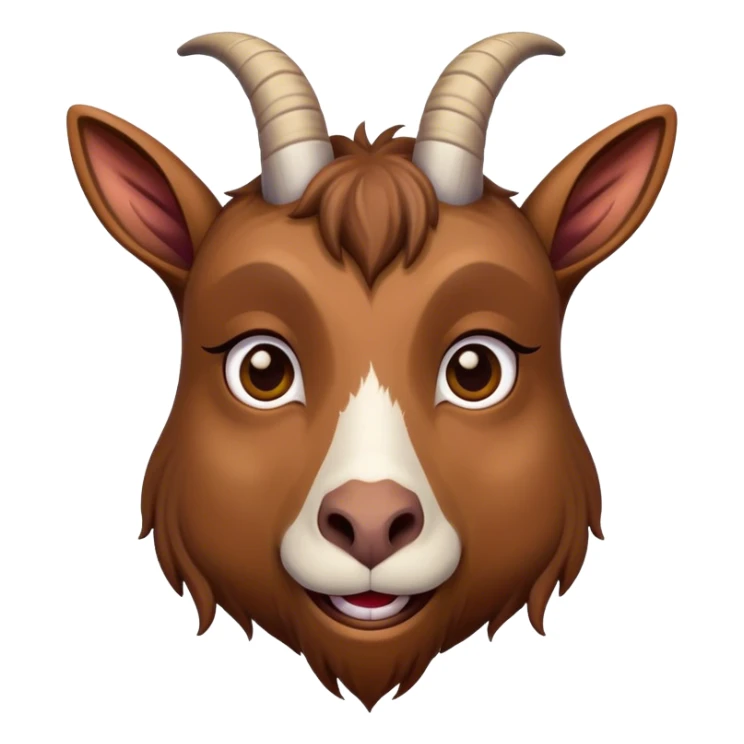 Ugly trump goat sticker