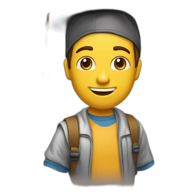 en camino a lograr metas de estudiante sticker