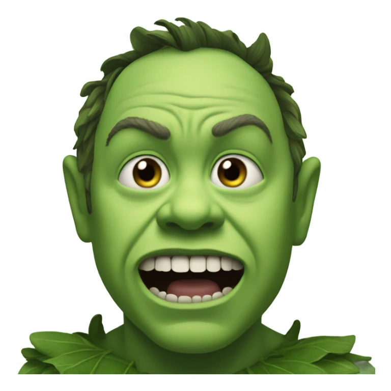 Warwick Davies as the green giant sticker
