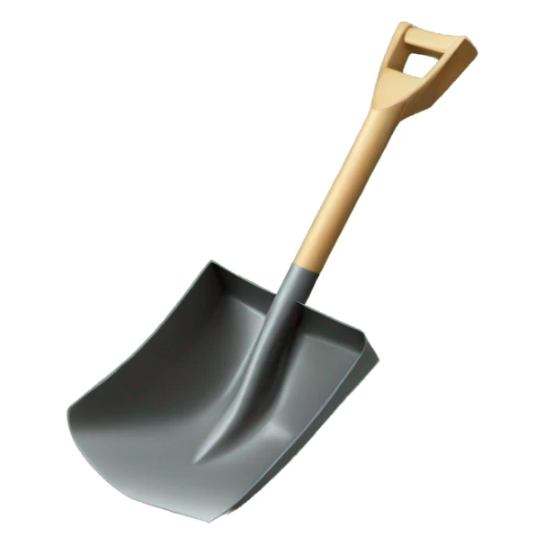 Shovels in the garden sticker