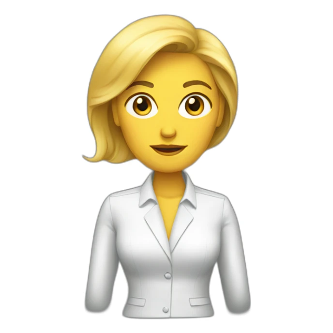 donald trump female sticker