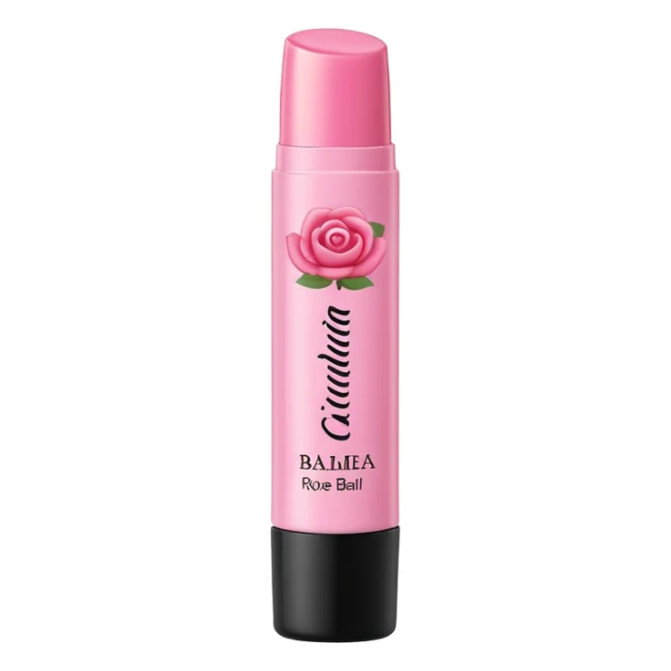 Balmea Rose Vanilla Lip Balm chapstick for lips sticker