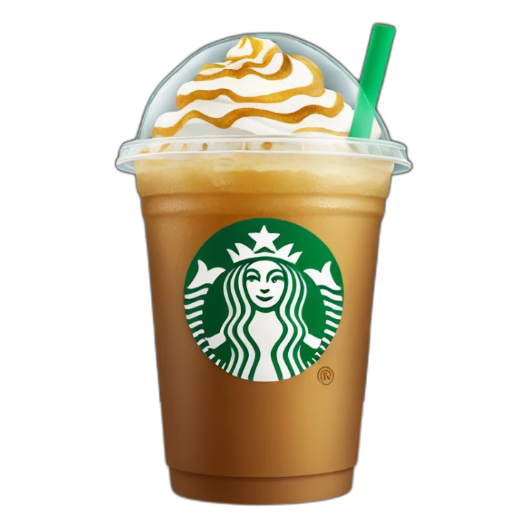 Starbucks drink sticker