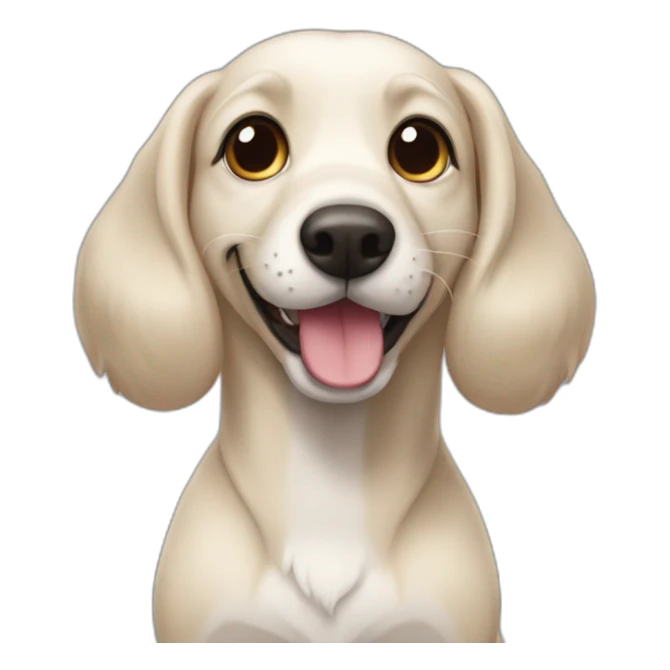 perrito feliz sticker