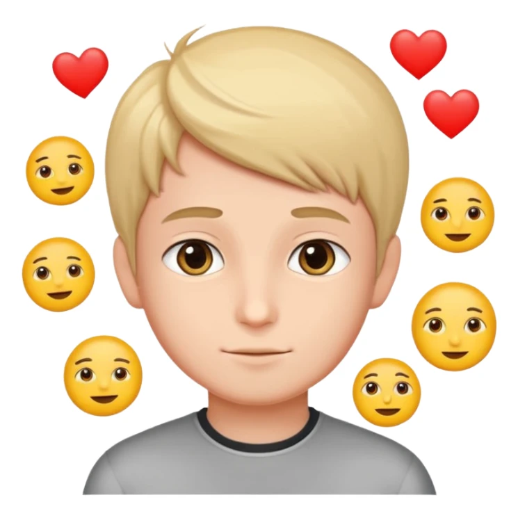 Romantic animated sticker boy
Cute emojis around 😗😏🥰😍😘😚
Fancy Persian text:
نازنین هیچوقت ولت نمی‌کنم
Soft animation, love style
 sticker