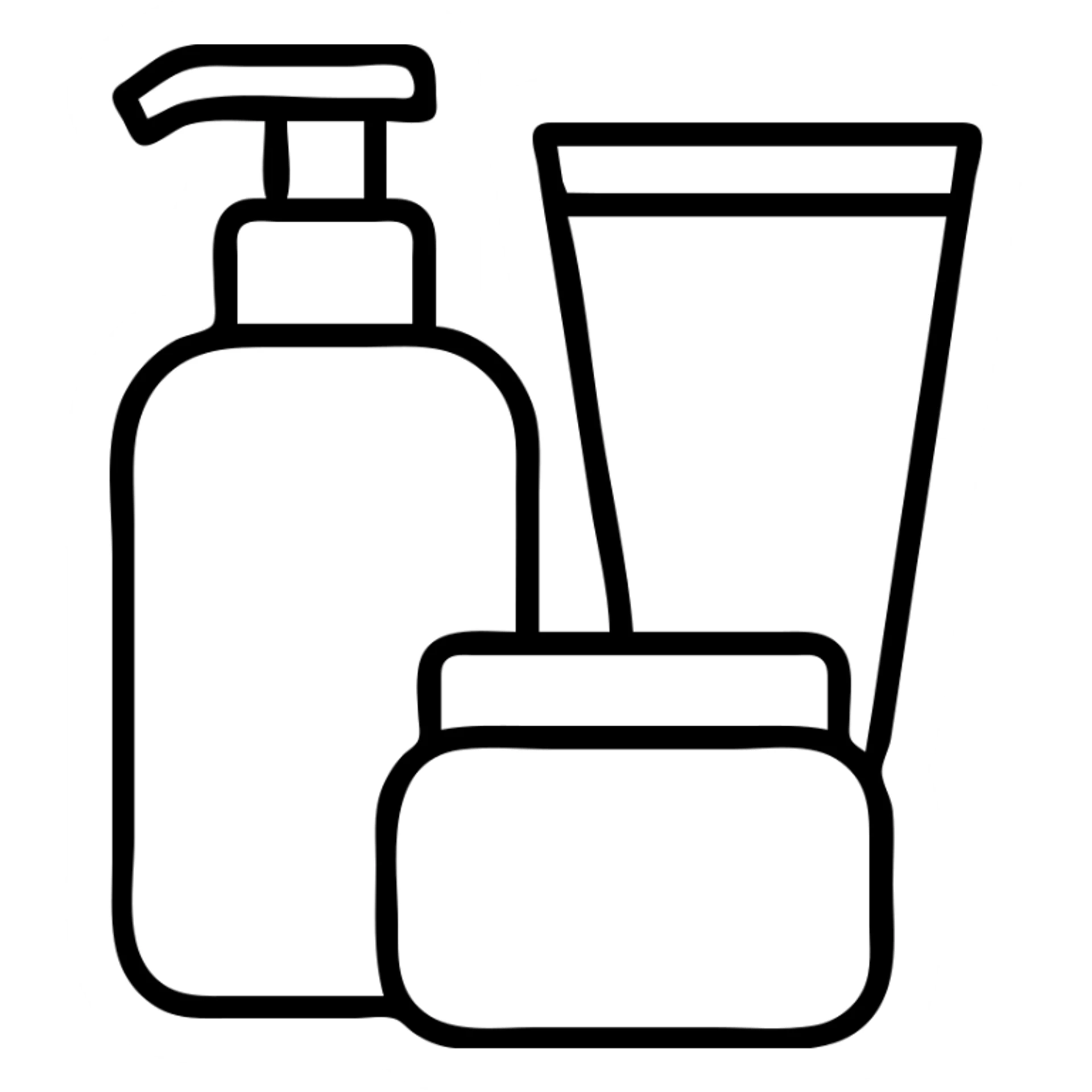 skincare items sticker