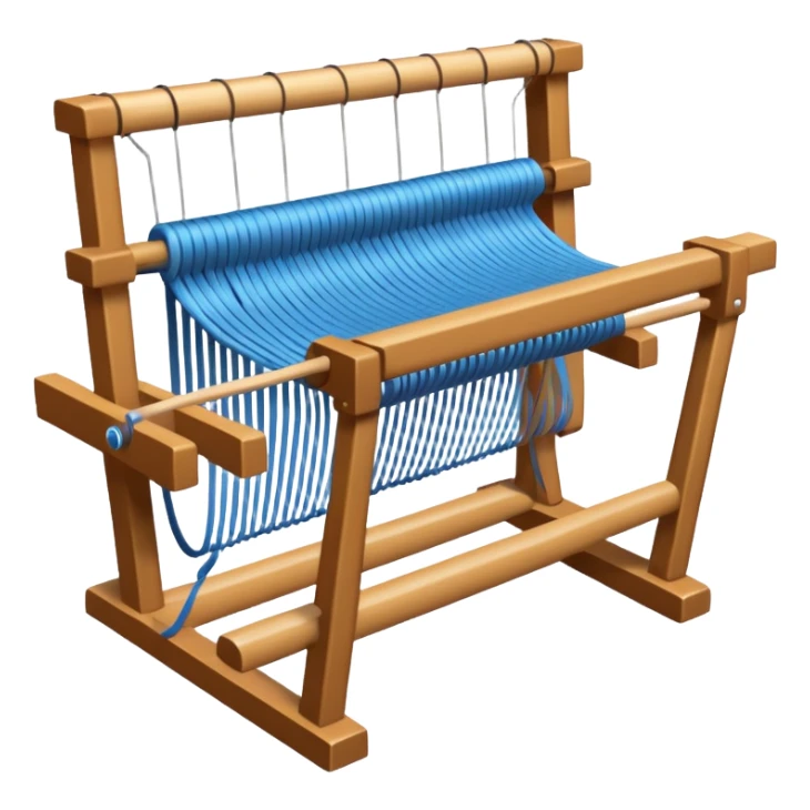 Weaving loom sticker
