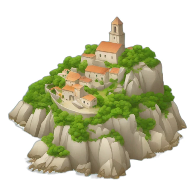 Corse French island sticker