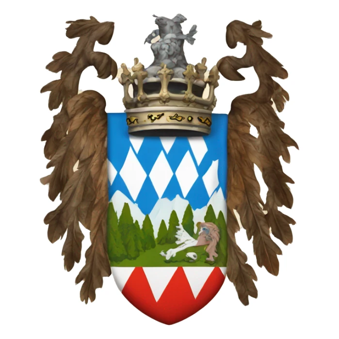 coa of arms of bavaria sticker