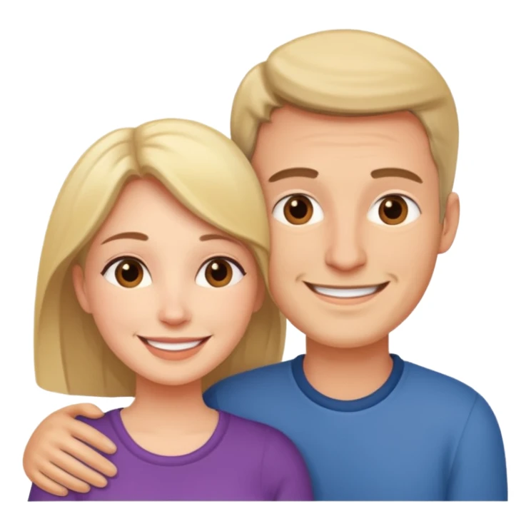 Love wife and me sticker