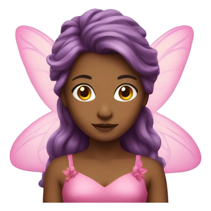 Fairy with pink dress  sticker