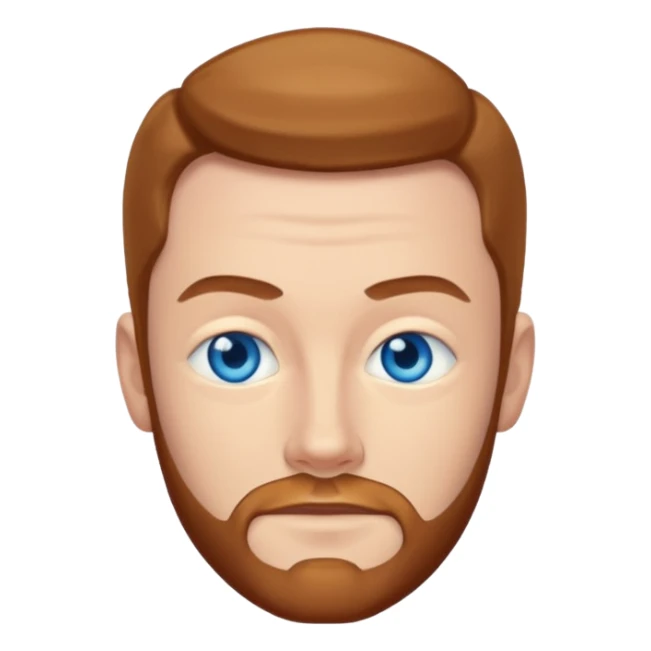 Chris Masterson with blue eyes sticker