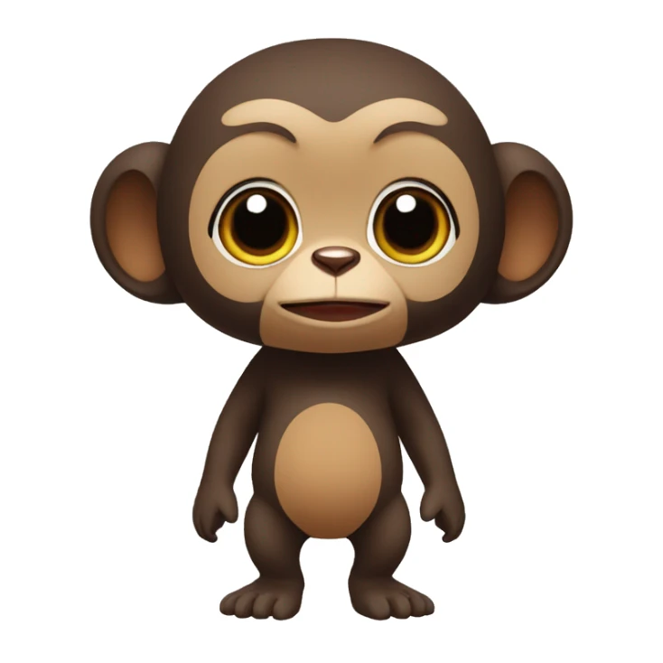 Japanese cartoon Cheburashka sticker
