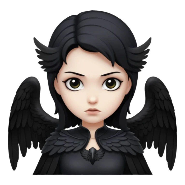 dark angel sticker