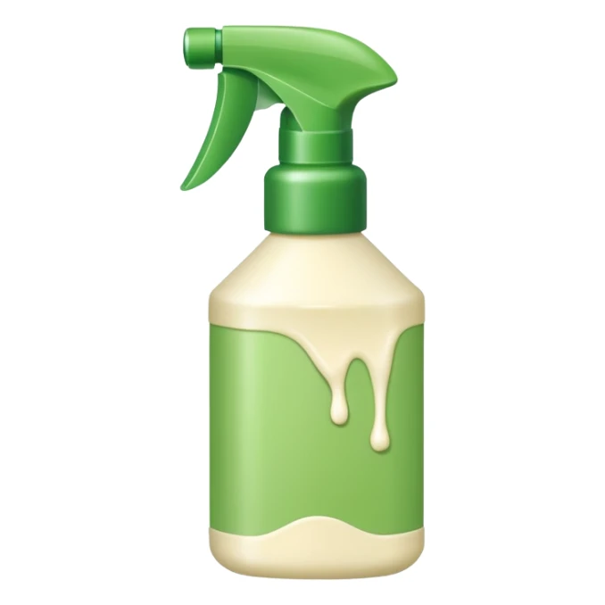 green cream skincare spray sticker