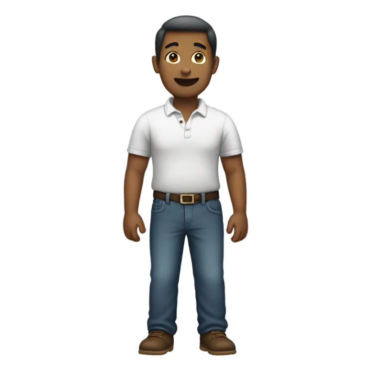 person standing sticker