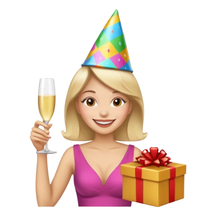 Leave the image the same, but add gifts underneath sticker