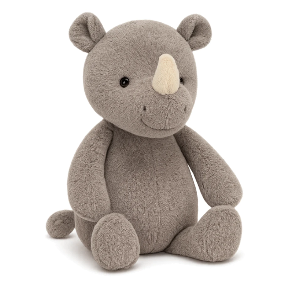 baby rhino jellycat stuffed plush sticker
