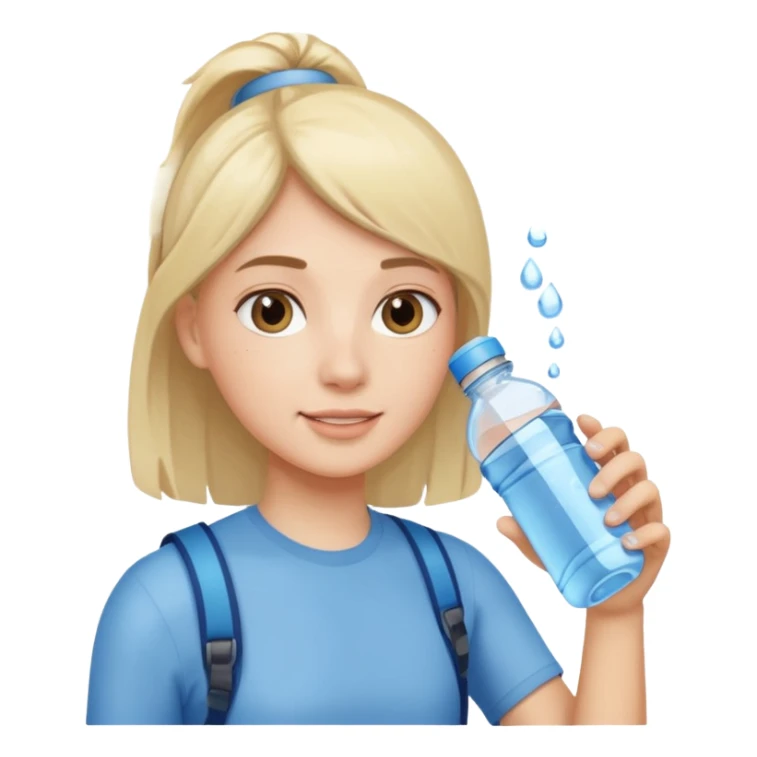 Drink 2 Liters of Water a Day Challenge sticker