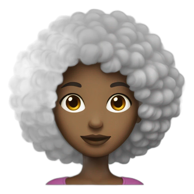 AFRO GIRL sticker