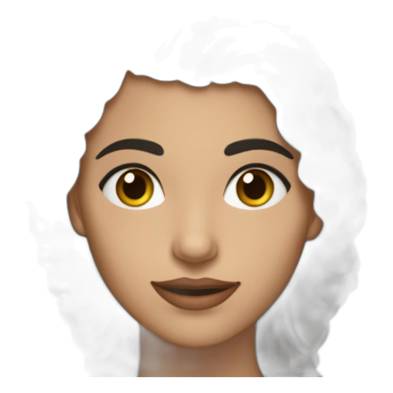 MUJER MORENA CLARA CON LENTE OBSCURO sticker