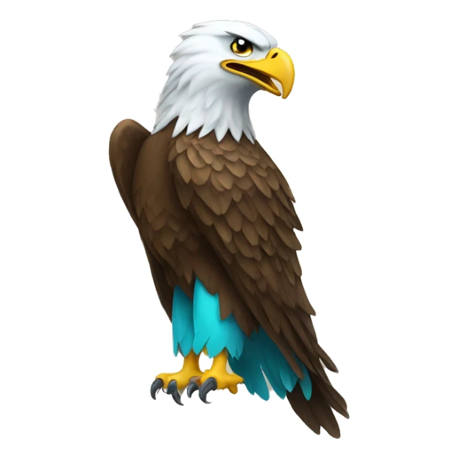 eagle of kazakhstan sticker
