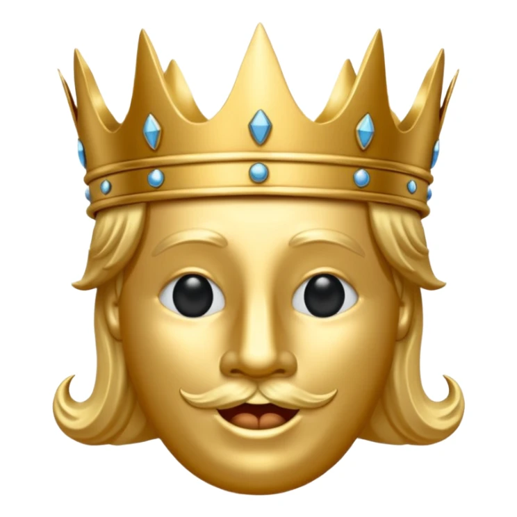 Koning van schaken geef het in de officiële form  sticker