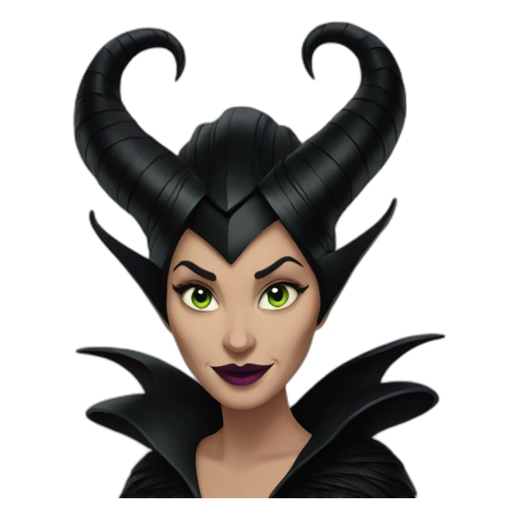 Maleficent sticker
