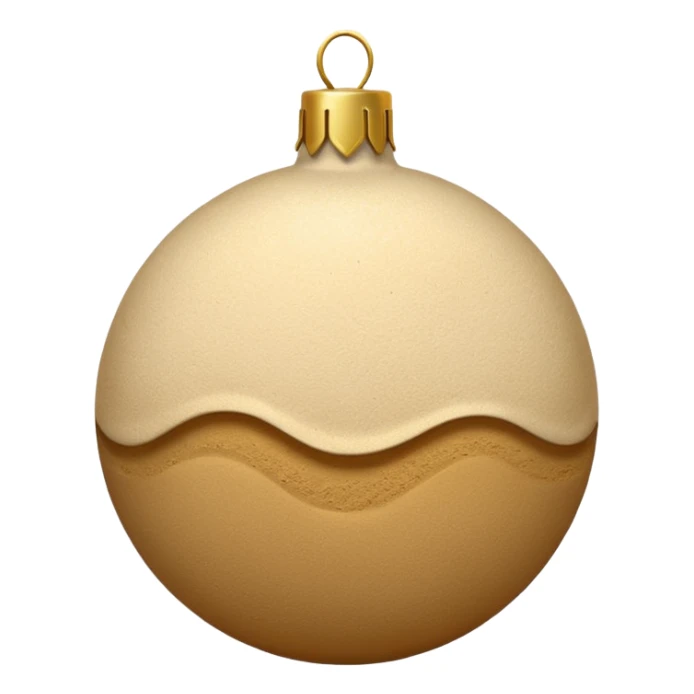 make a sand christmas emoji, more like natural sand sticker