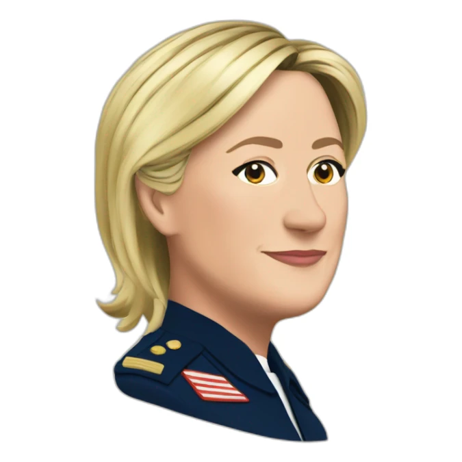 Marine le pen sticker