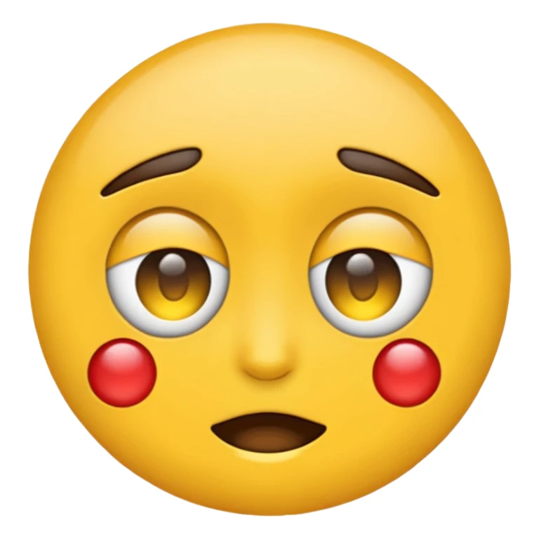 emoji with x's on eyes  sticker