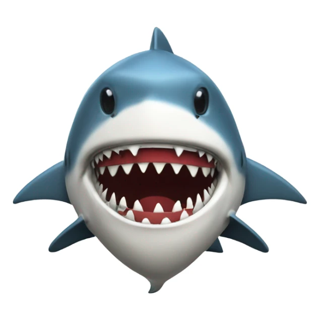 Shark with a football helmet  sticker