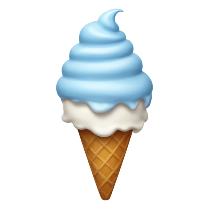 Ice cream sticker