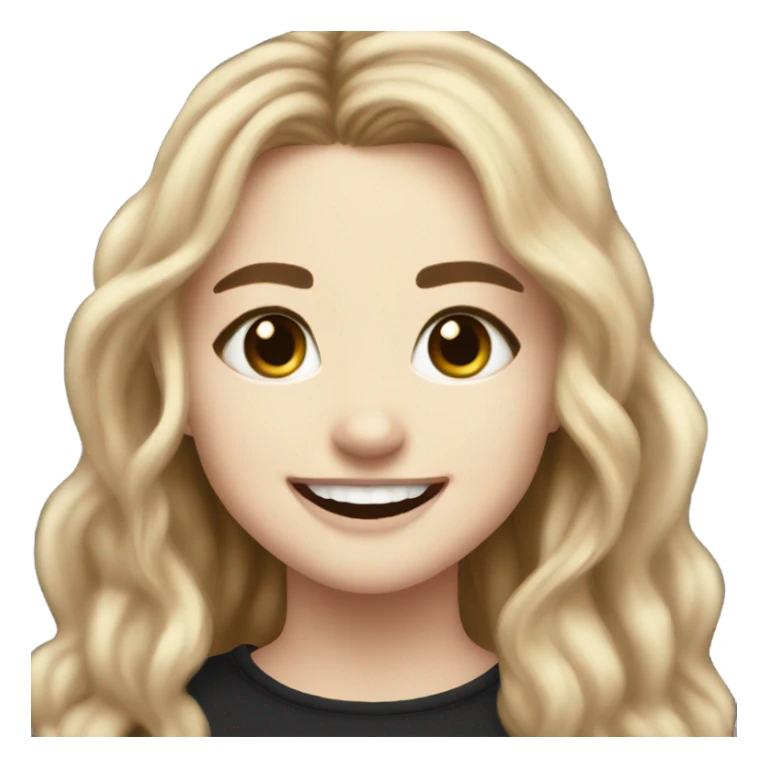 sabrina carpenter smiling sticker